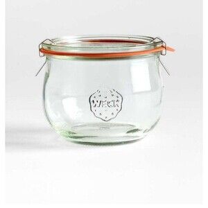 Weck 19.6-Oz. Glass Tulip Canning Jar Set Of 2